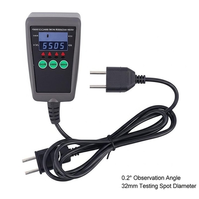 เครื่องวัดการสะท้อนแสงแบบแม่นยําสูง พร้อมไฟฟ้า 6V DC 0.2° มุมการสังเกตุ กว้างจุดทดสอบ 32 มม.