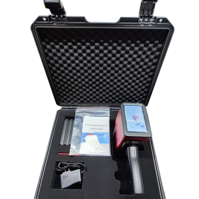 เครื่องวัดการสะท้อนกลับแบบย้อนยุคขนาดกะทัดรัด พร้อมแหล่งจ่ายไฟ DC 6V - มุมตกกระทบ 4° และมุมมอง 0.2°