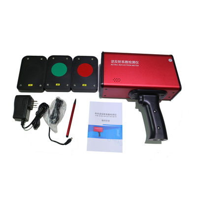 มุมตกกระทบ -4° ข้อมูลการทดสอบมิเตอร์สะท้อนกลับ 999 สำหรับการวัดที่แม่นยำในการตั้งค่าอุตสาหกรรม