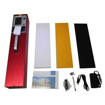 2856+50K การทำเครื่องหมายทางเท้า Retroreflectometer One Key Calibration